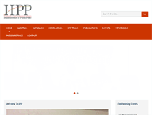 Tablet Screenshot of iipp.in